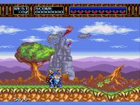 une photo d'Ã©cran de Rocket Knight Adventures sur Sega Megadrive